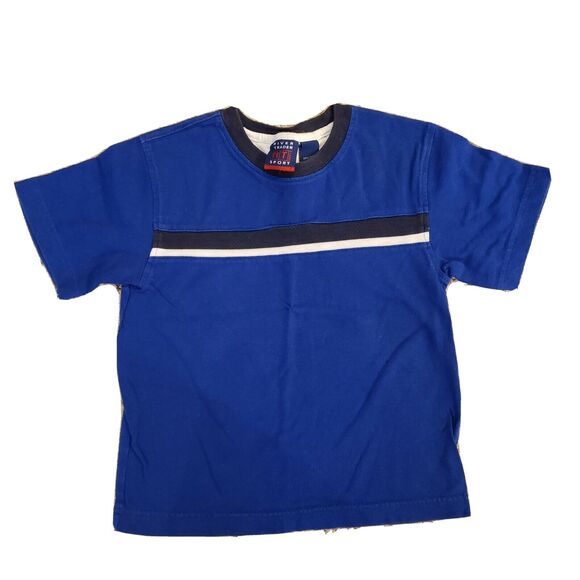 Lot of 3 Carter's Just Friends River Trader Boys Shirts Size 5 Blue Sleeveless - Picture 10 of 12